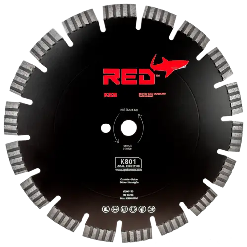 KGS RED™ K801 Diamantzaag Ø300x20