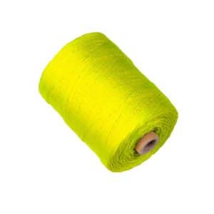 Uitzetkoord LABORA fluor geel 1,4 mm 200 meter, gevlochten nylon koord