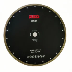 RED K807 Ø350x25.4 Keramiek