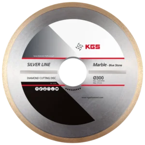 KGS Zaag Silver Line Marble Ø300x60